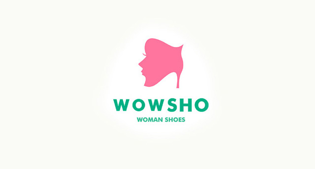 WOWSHO女鞋品牌标志设计